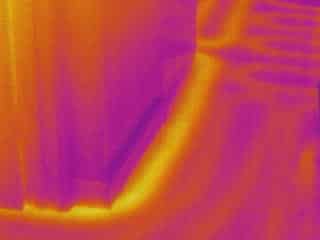 Thermal Imaging - Use of an Endoscope to determine the structural moisture or water ingress from heating and water pipes.